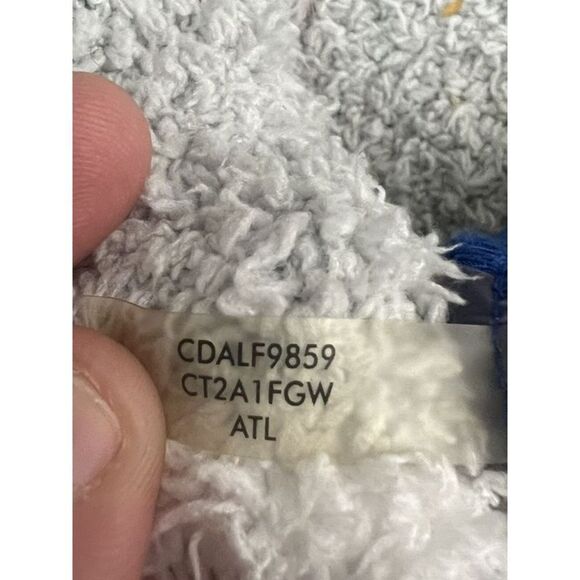 Calvin Klein Women's Cobalt Blue V-Neck Sleeveless Wrap Knit Dress Size … - Picture 6 of 6